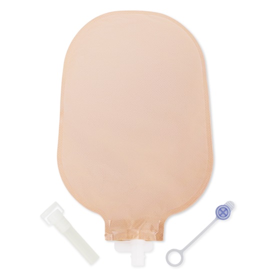 Moderma Flex Flextend Urostomie-Stomabeutel maxi + Haftrand plan