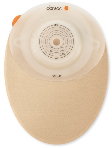 NovaLife TRE 1 Kolostomiebeutel Convex Midi