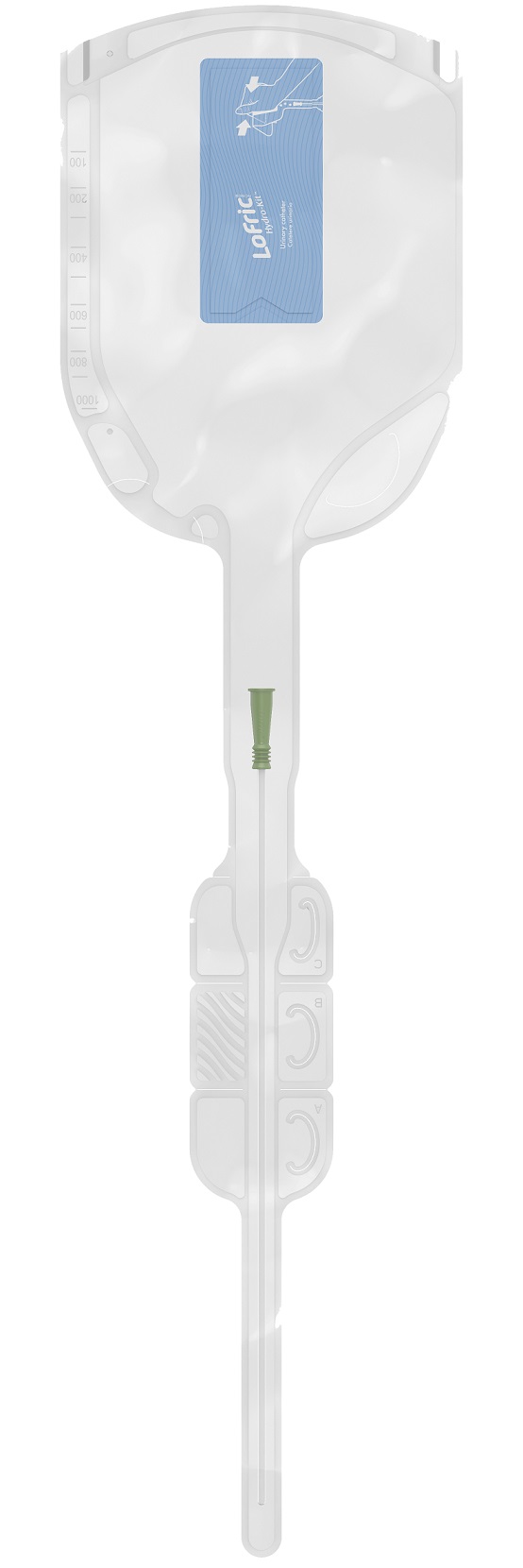 LoFric Hydro Kit Einmalkatheter Nelaton 20cm für Frauen